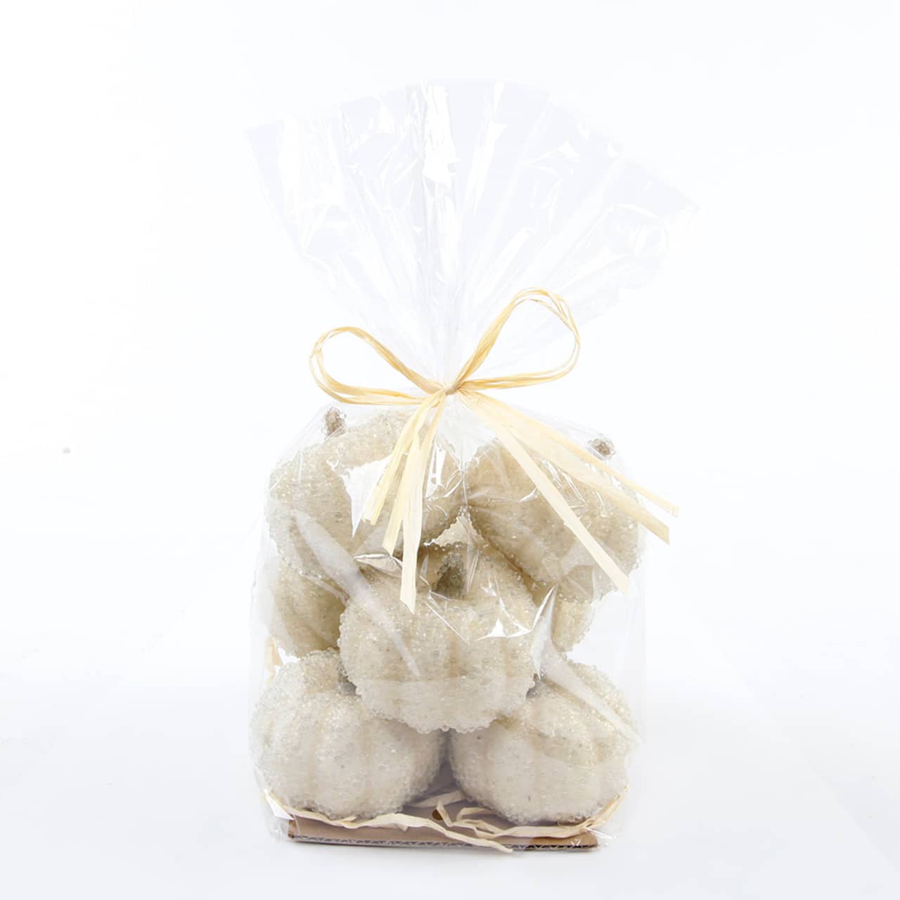 Flora Bunda&#xAE; Beaded Cream Pumpkins Set